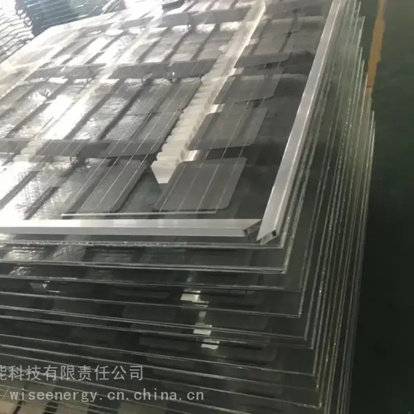 BIPV 太阳能发电幕墙 屋顶 露台 阳光房可定制透光率双玻组件 北京怀能