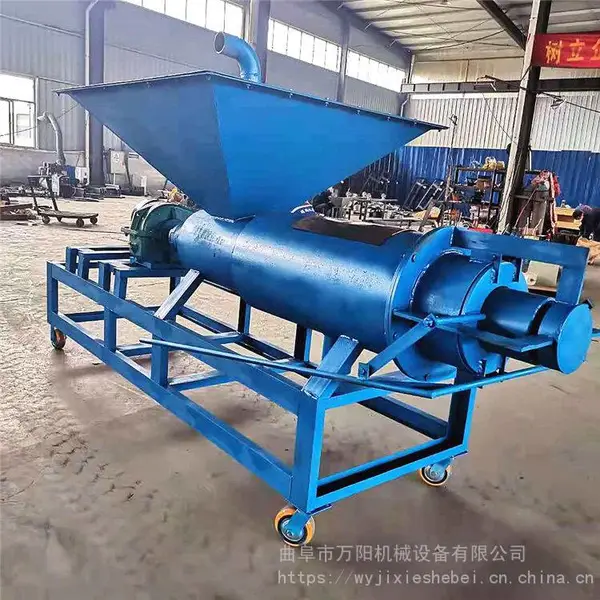 猪粪牛粪鸡粪斜筛式干湿分离机 液体猪鸡鸭牛粪挤干脱水机