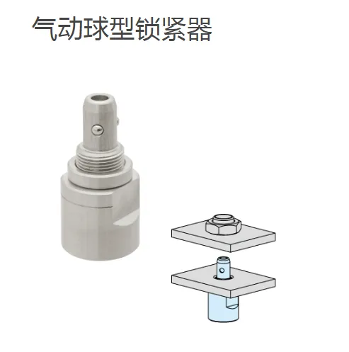 IMAO今尾 机械标准件气动球型锁紧器 PBLC1023S-SUS