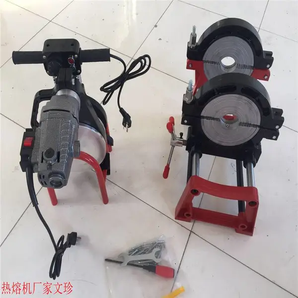 全自动热熔机 管道对焊机 pe管焊接设备 200热熔机 pe对接机