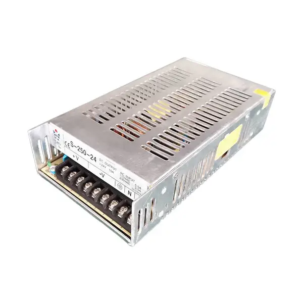 工业AC110V220v转DC24V开关电源变压器驱动模块S-250-24集中供电12V20A