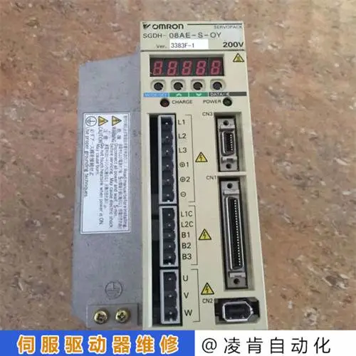 基恩士伺服驱动器开不了机维修 控制器有显示无输出