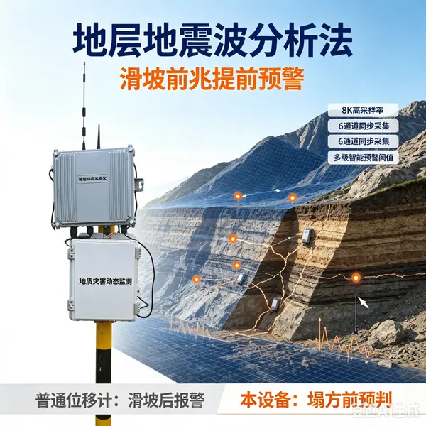 地质CT山体滑坡位移沉降监测仪地质灾害超前预报预警系统