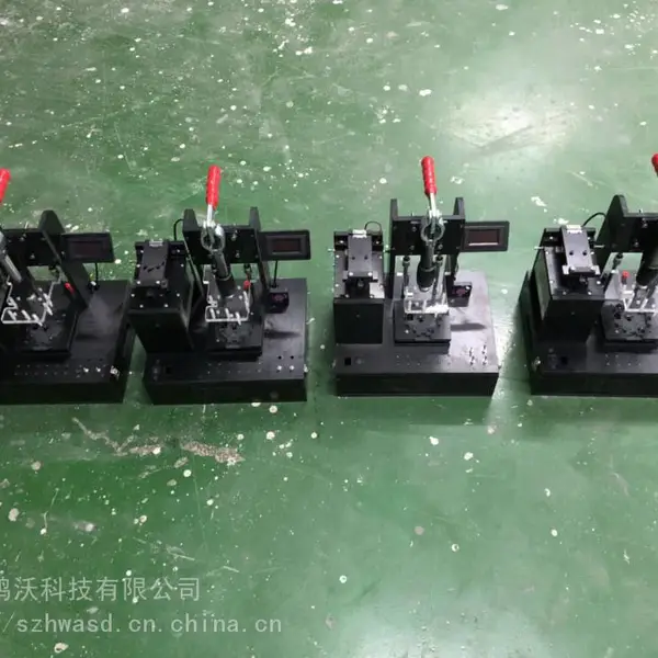 供应手动测试治具 半自动测试治具 摄像头芯片测试架 鸿沃科技