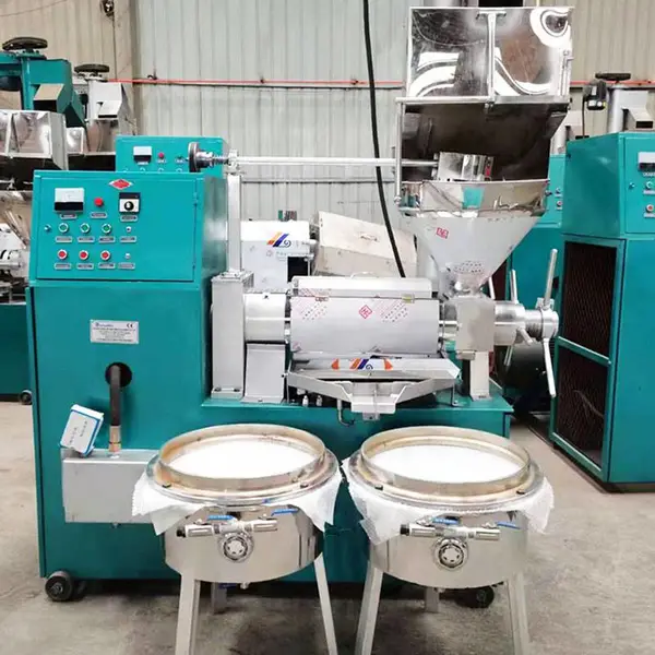 万隆新型榨油机小型全自动炸油机不锈钢商用调温家庭冷热榨