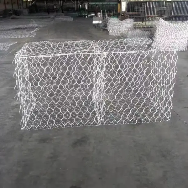 石笼网定制格宾网镀锌格宾笼护坡雷诺护垫防洪铅丝笼固滨笼
