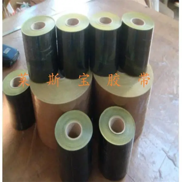 黑色特氟龙胶带 黑色铁氟龙胶带 特氟龙高温布