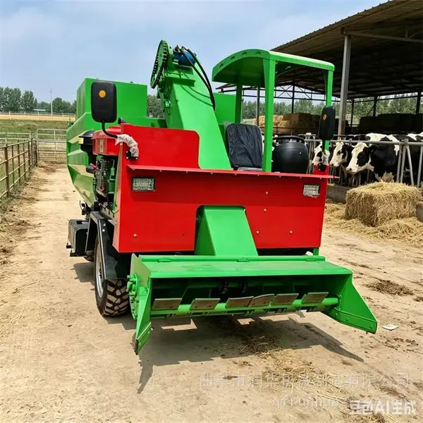 畜牧养殖清粪机器 5立方柴油四驱清粪车 牛粪羊粪清理机器