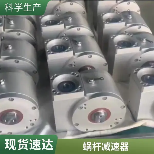 艾思捷半导体减速机 高精度蜗轮蜗杆减速器 电子设备非标定制