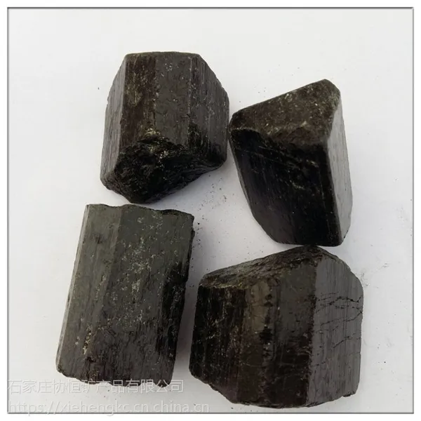 供应单晶体电气石颗粒 新疆黑色电气石2-3cm 量大优惠