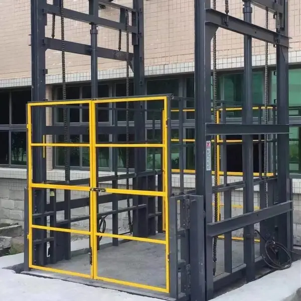 宁德导轨式液压升降货梯厂房仓库上货梯 仓库液压家用汽车举升机