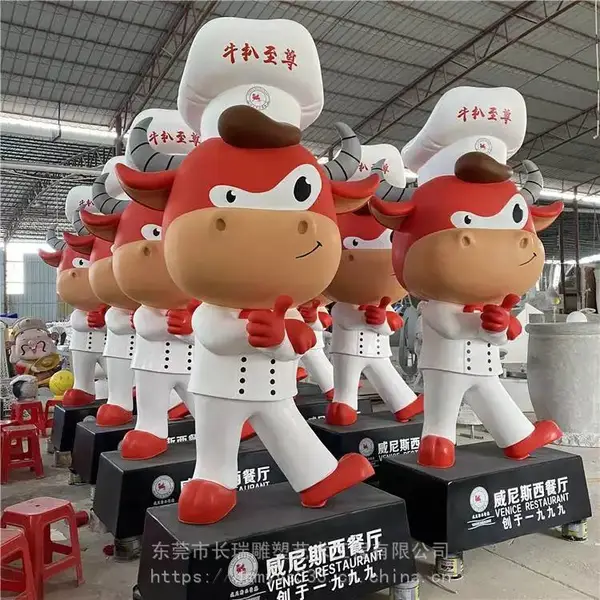 深圳商场玻璃钢小王子雕塑制作 烘培店橱窗景观装饰 卡通公仔摆件