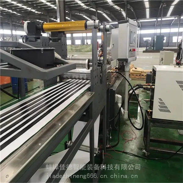热熔胶条挤出机 丁基胶阻尼片板生产线 玖德隆塑机