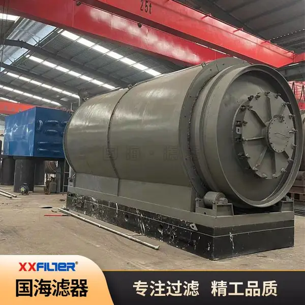 国海 大型废旧轮胎炼油高温裂解设备 废塑料半连续间歇式工艺