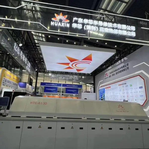 半导体专用真空回流焊HTC-613D,华芯真空回流焊可实现半导体高温焊接