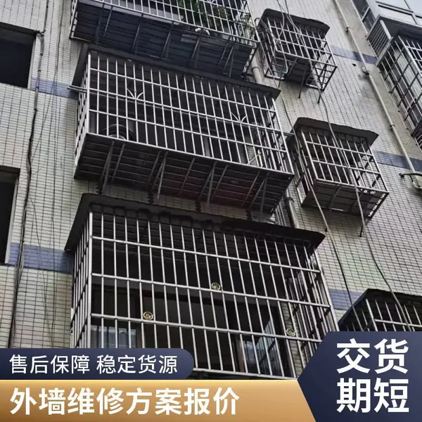 专业外墙维修服务 外墙裂缝修补 高空双绳作业 重庆四川贵州上门施工