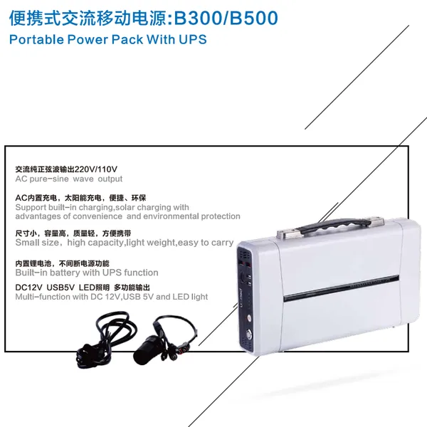 户外***小离网系统后备电源负载功率2000瓦照片电动工具电池