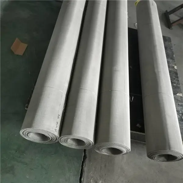 定做80目100目英科耐尔丝网 化工烟气过滤N6600镍合金筛网 催化用哈氏合金网