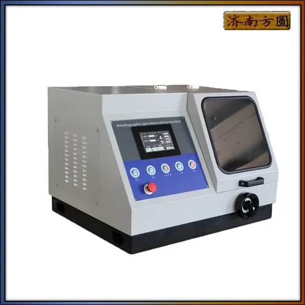 喷涂耐磨涂层工件切割 用Q-100B自动金相切割机 好用不贵 手自一体