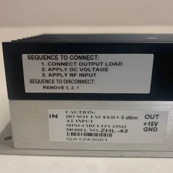 MINI-CIRCUITS ZHL-42 宽带射频放大器 原装议价