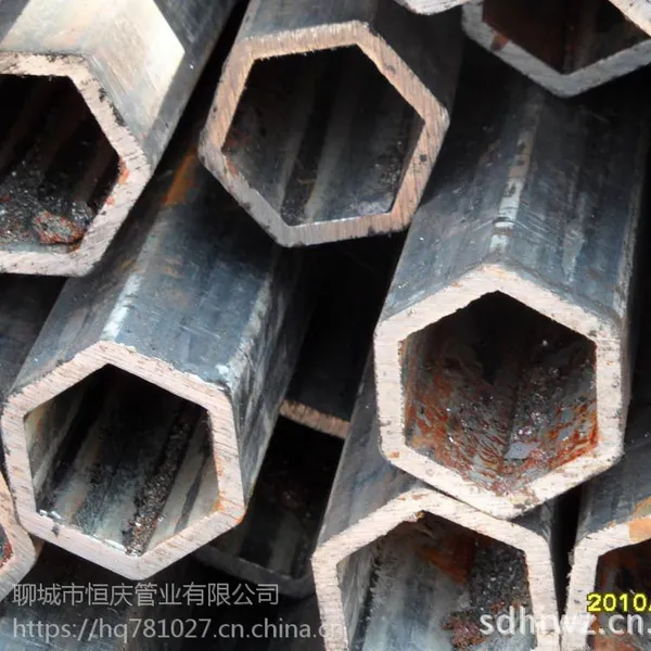 椭圆管定做 冷拔异型管 外圆内六角钢管