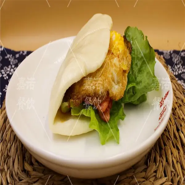 早点小吃里脊肉夹馍培训 西安鸡蛋灌饼学习