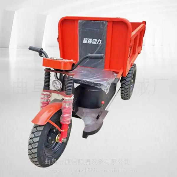 耐用电动工程小推车 厂家直销工地手推三轮车 小型轻便农用推车