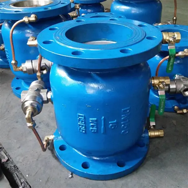 直流式低阻力倒流防止器LHS743X-16C DN65法兰膜片式低阻力防止器