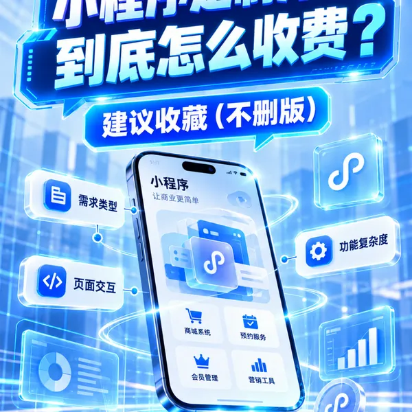 小程序定制开发到底怎么收费?