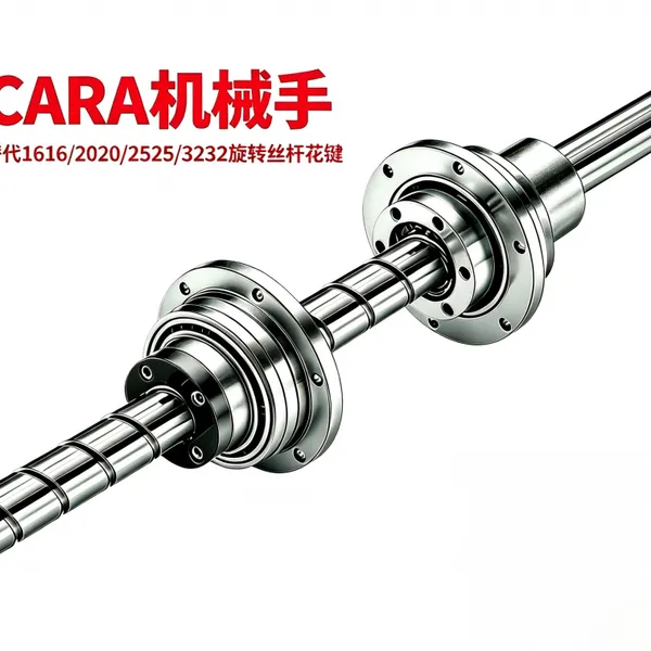 SCARA 机器人 机械手 旋转丝杆花键1616/2020/2525/3232 国产替代