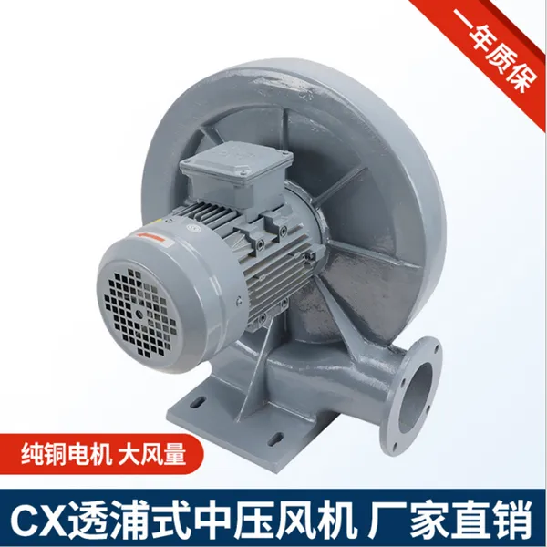 台湾全风CX-75A无铅回流焊波峰焊贴片机吸灰尘用 透浦中压工业鼓风机