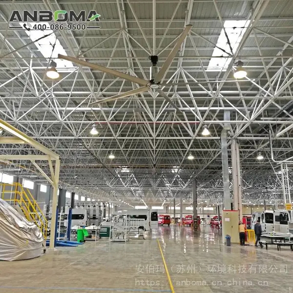 苏州工业大风扇,张家港直径7.3米大型工业风扇 安装移机