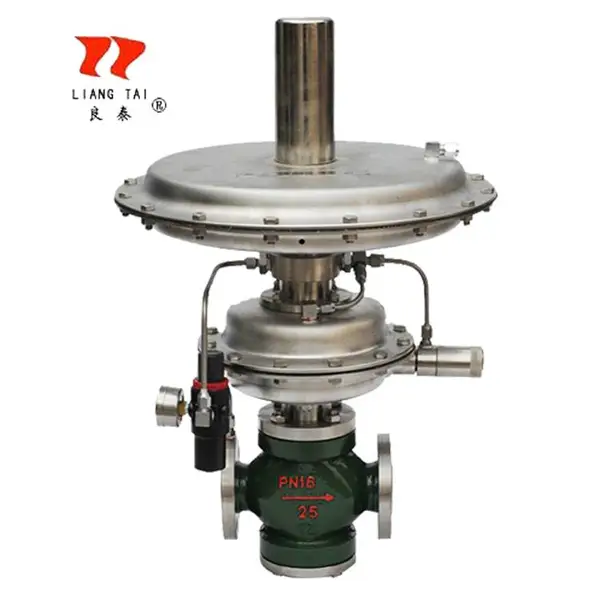 自力式氮封压力调节阀 带指挥器操作型氮封阀ZZYVP-16B