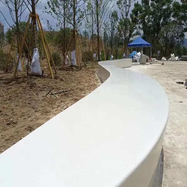 天然石质感 混凝土可塑性 真石丽泰科石定义现代景观新装饰