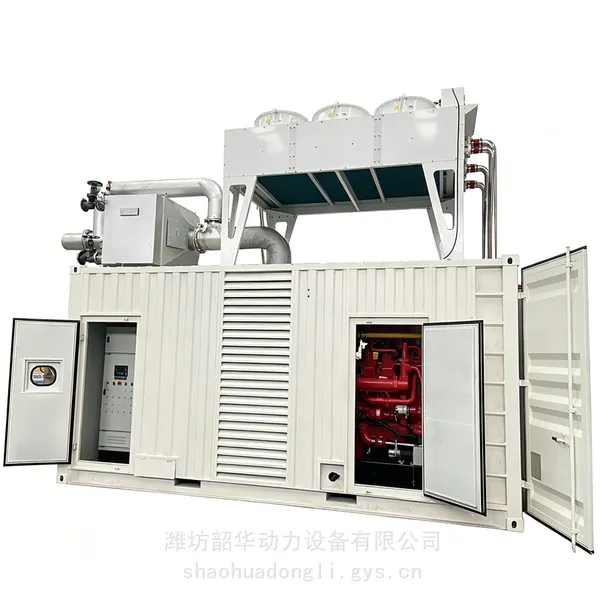 韶华动力 800kw燃气发电机组工厂 集装箱式发电机组 大型出口发电机