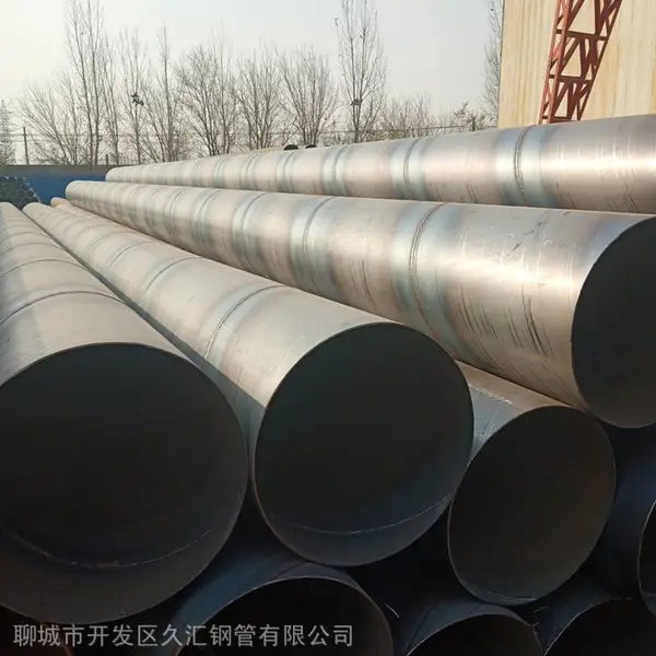 污水管道820*7螺旋钢管 预制直埋防腐螺纹焊管 带钢卷制