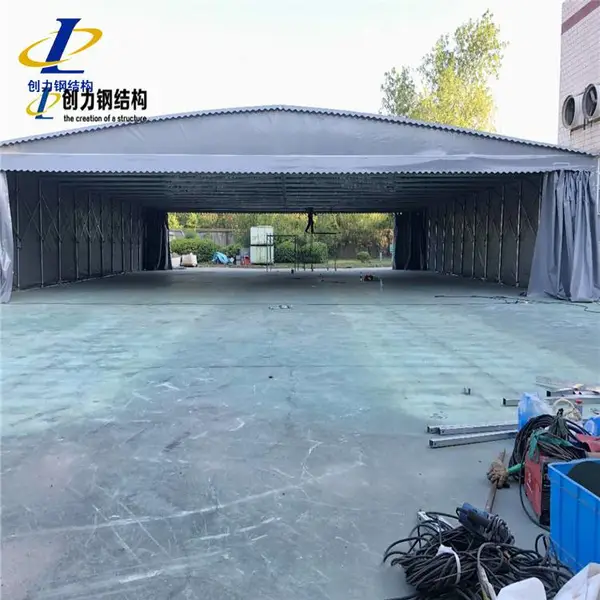 菏泽推拉蓬推拉雨棚_雨棚制作_山东推拉蓬制作