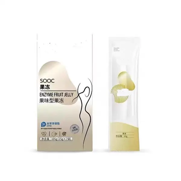 弘健美食品瘦课sooc果味果冻定制厂家益生菌果冻贴牌代加工oem