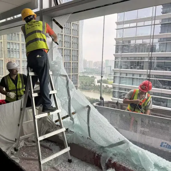 外墙铝板玻璃补漏打胶 换密封胶 白云系列幕墙硅酮耐候密封胶