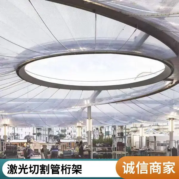 管桁架定制 文化广场景观桁架 造型美观 支持来图定制