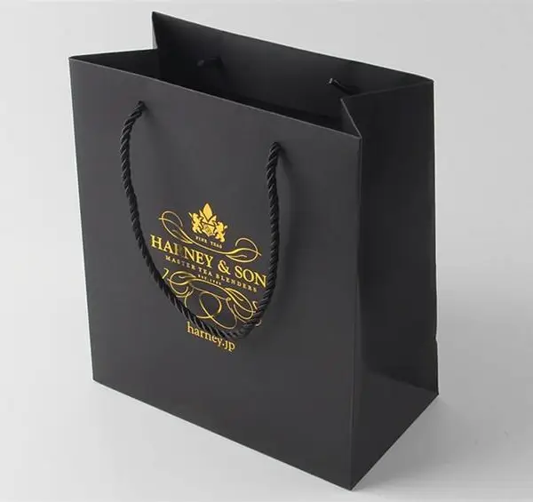 服装店礼品袋 铜版纸袋 定制印刷logo 手提购物袋 加厚 可定做