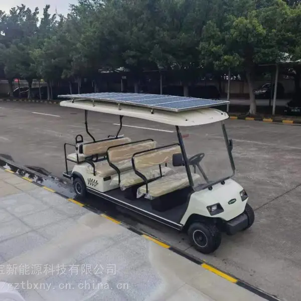 8座太阳能高尔夫球车