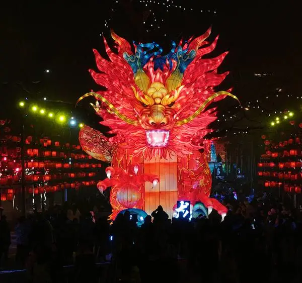 2025春节灯会 蛇年主题灯展 元宵节灯会 花灯厂家