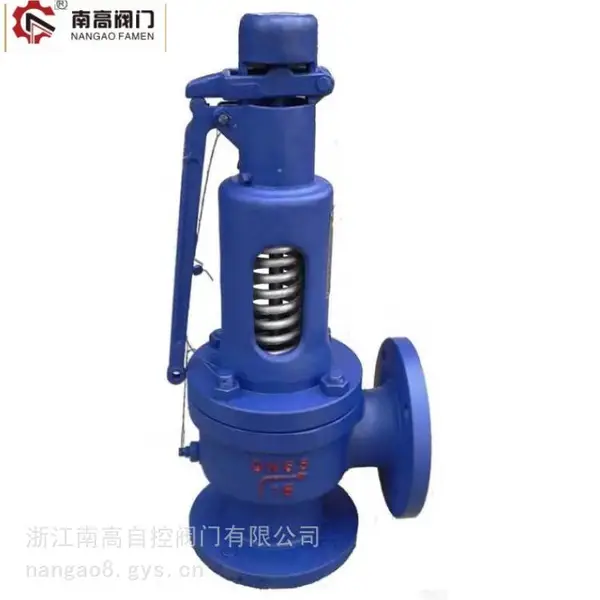 A48Y-25C 弹簧式蒸汽安全阀 全启式南高泄压阀铸钢安全阀