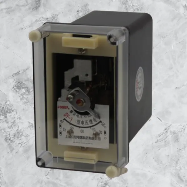 JOSEF约瑟 DY-38电压继电器 12~48V 一常开两常闭 抗干扰强 绝缘耐压高