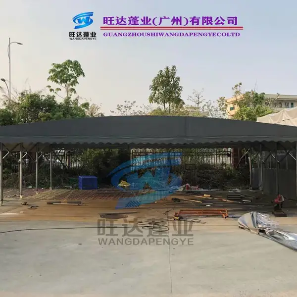 厂家定制直销推拉活动雨棚,遮阳蓬