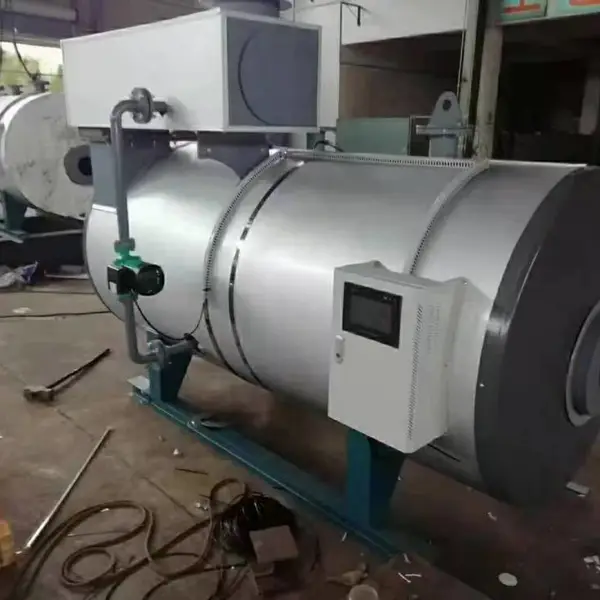 700KW匠奥卧式燃气热水1吨锅炉供暖8500平米或热水20吨
