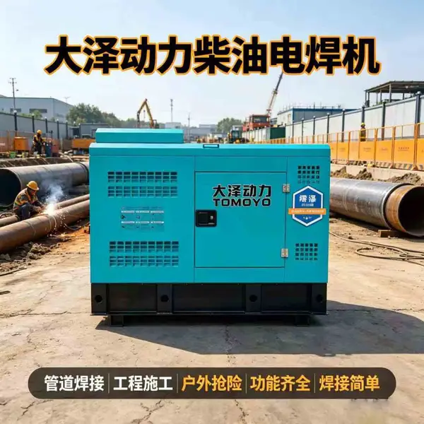 工程耐用低油耗400A柴油发电电焊机性能稳定