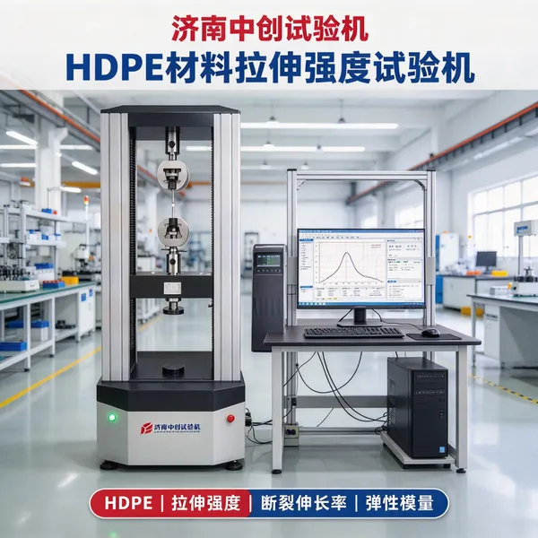 Hdpe材料拉伸试验机 聚乙烯塑料压缩测试机 PE塑料抗拉强度拉力机