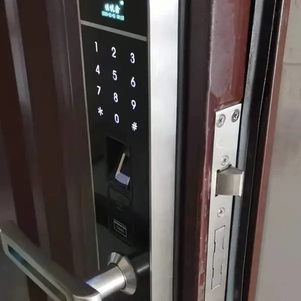 智能锁J6800型电子防盗门不锈钢304指纹密码锁佳悦鑫牌